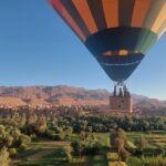 Enjoy a scenic hot air balloon ride over Tinghir Oasis. Witness breathtaking views of palm groves, valleys, and the High Atlas mountains from above.